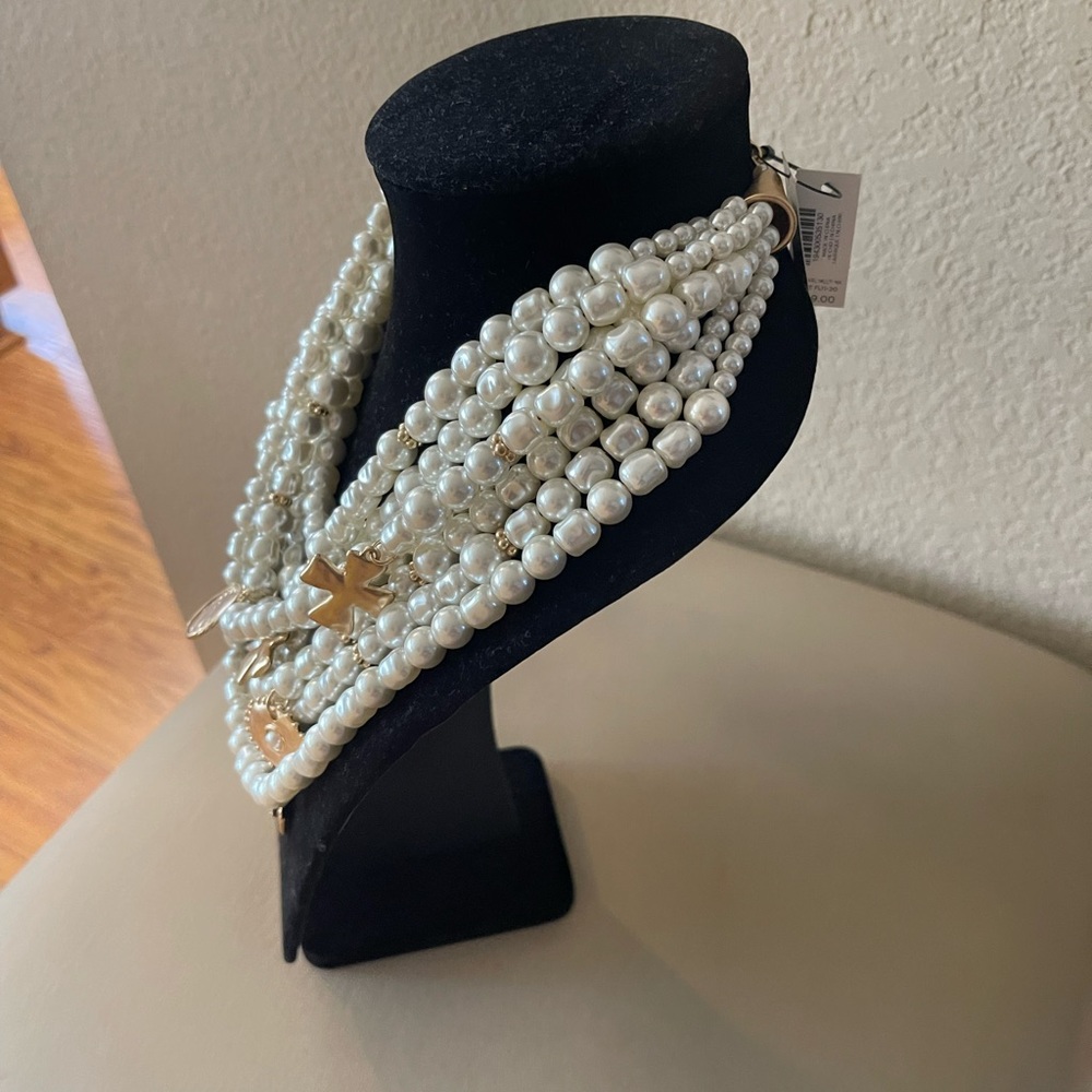 Multi Pearl necklace by CHICOS